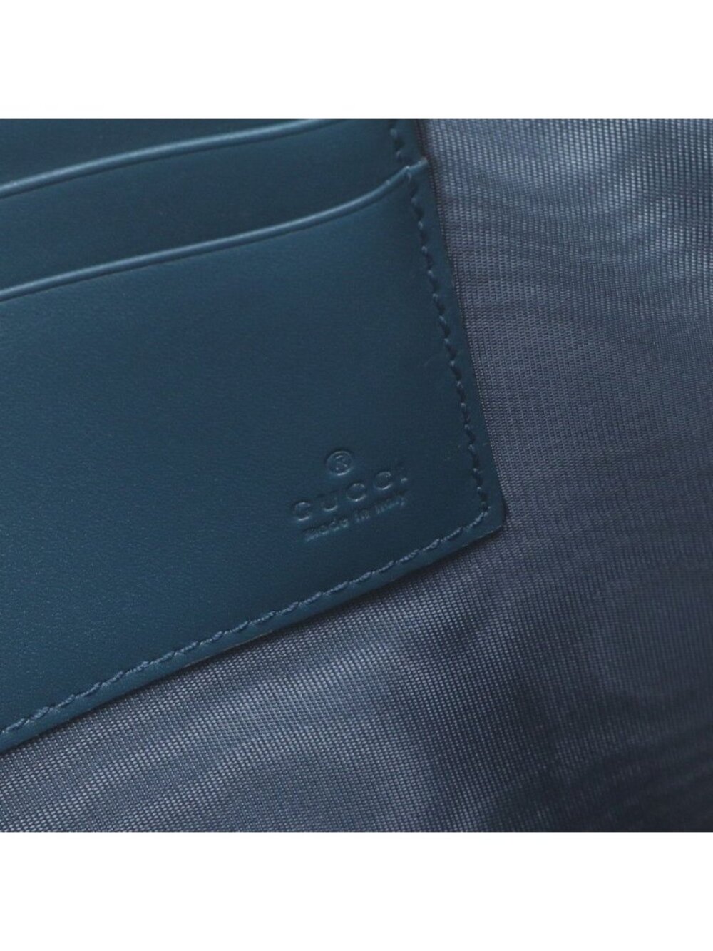 Gucci Sega Collaboration Guccy Print Leather Business Clutch - Picture 9 of 10